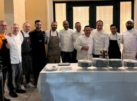 I protagonisti della prima cena a Taormina Gourmet