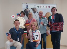 Alcuni giurati del Concorso Mondiale di Bruxelles