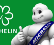 Il simbolo della stella verde Michelin