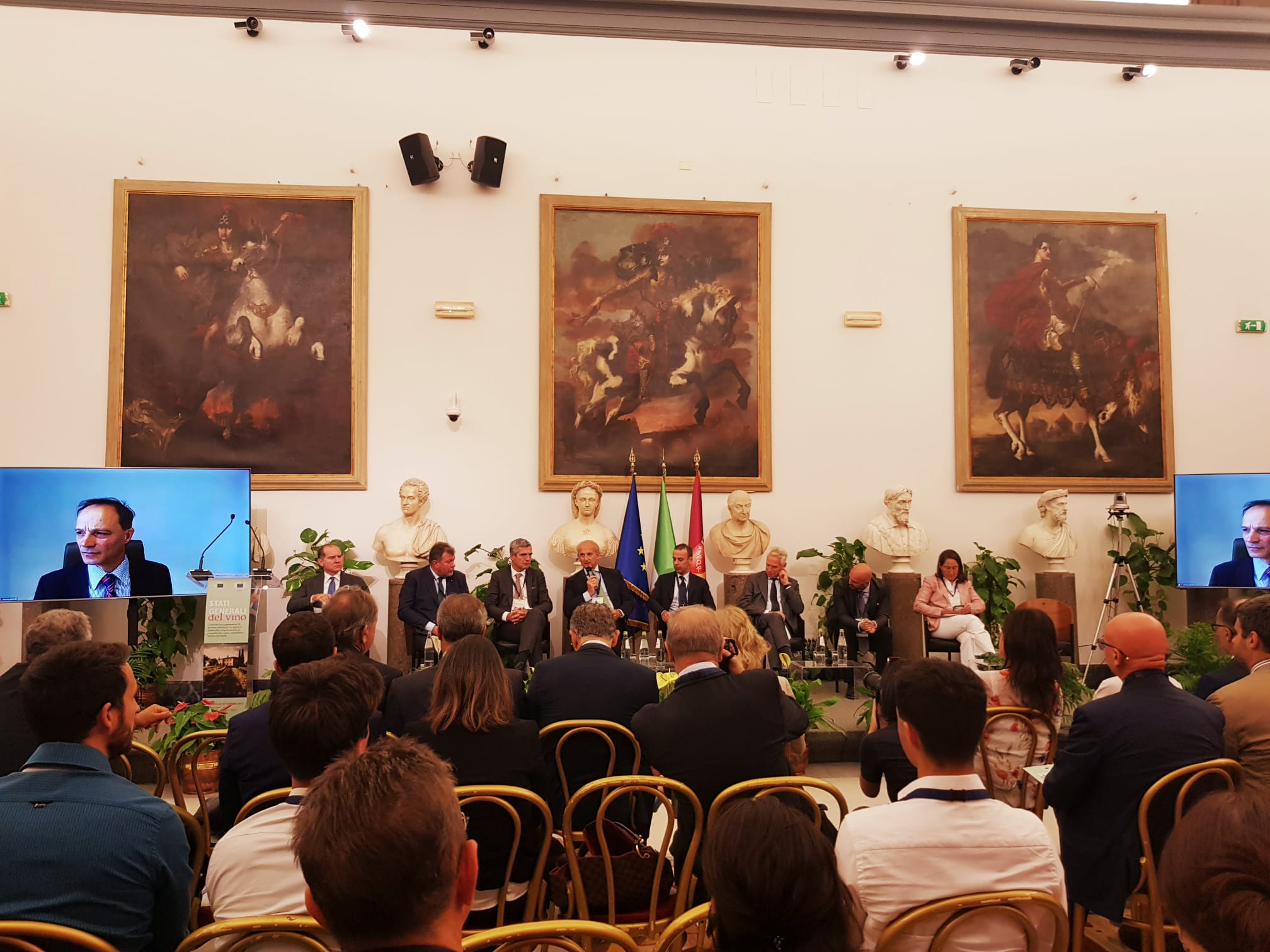 Un momento degli Stati Generali del Vino