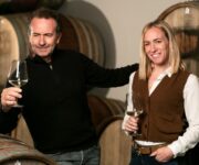 Alessia Bevilacqua con il papà Nino di Terrazze dell’Etna