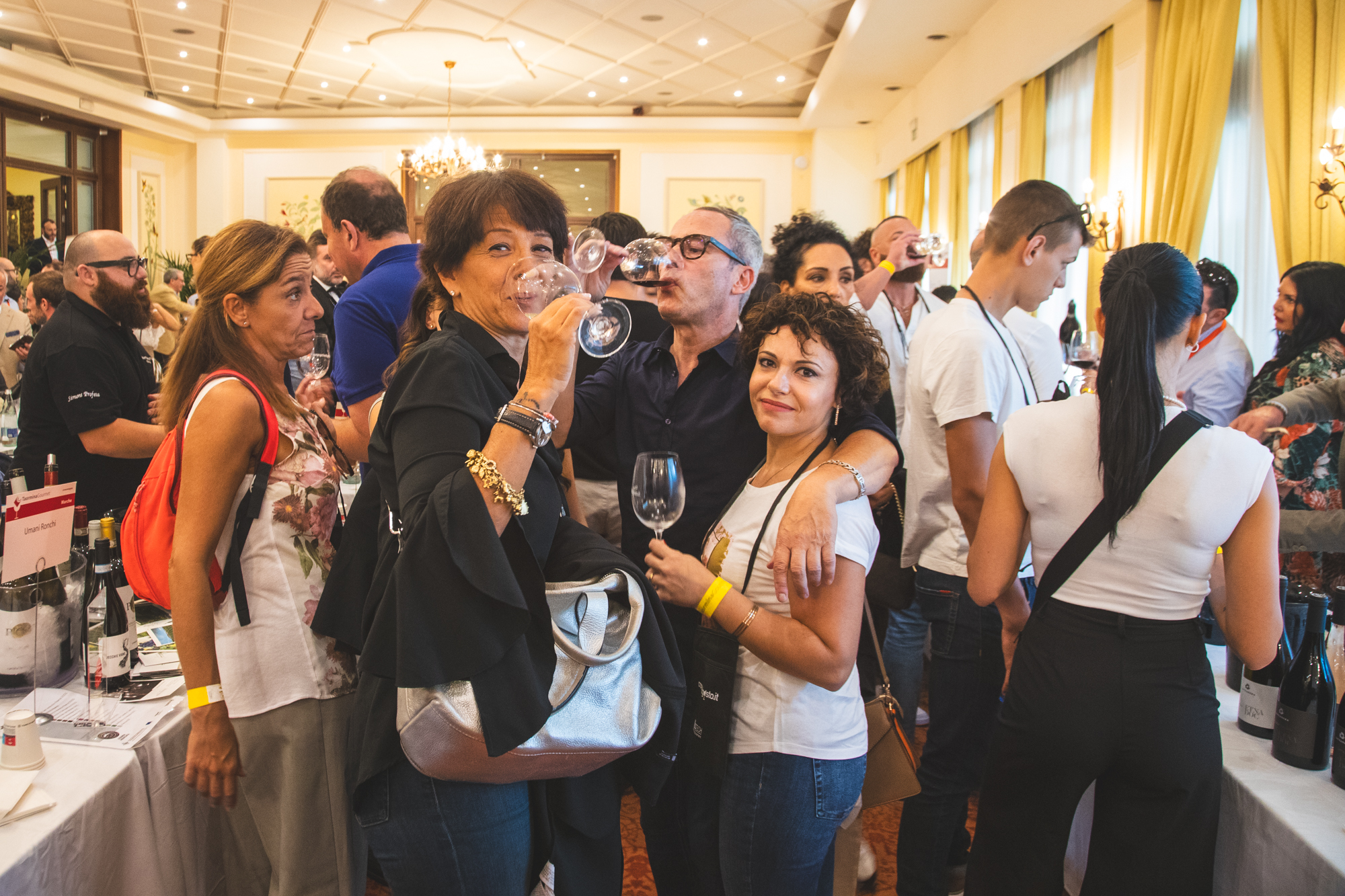 Immagini del banco d’assaggio – ph Vincenzo Ganci, Migi Press