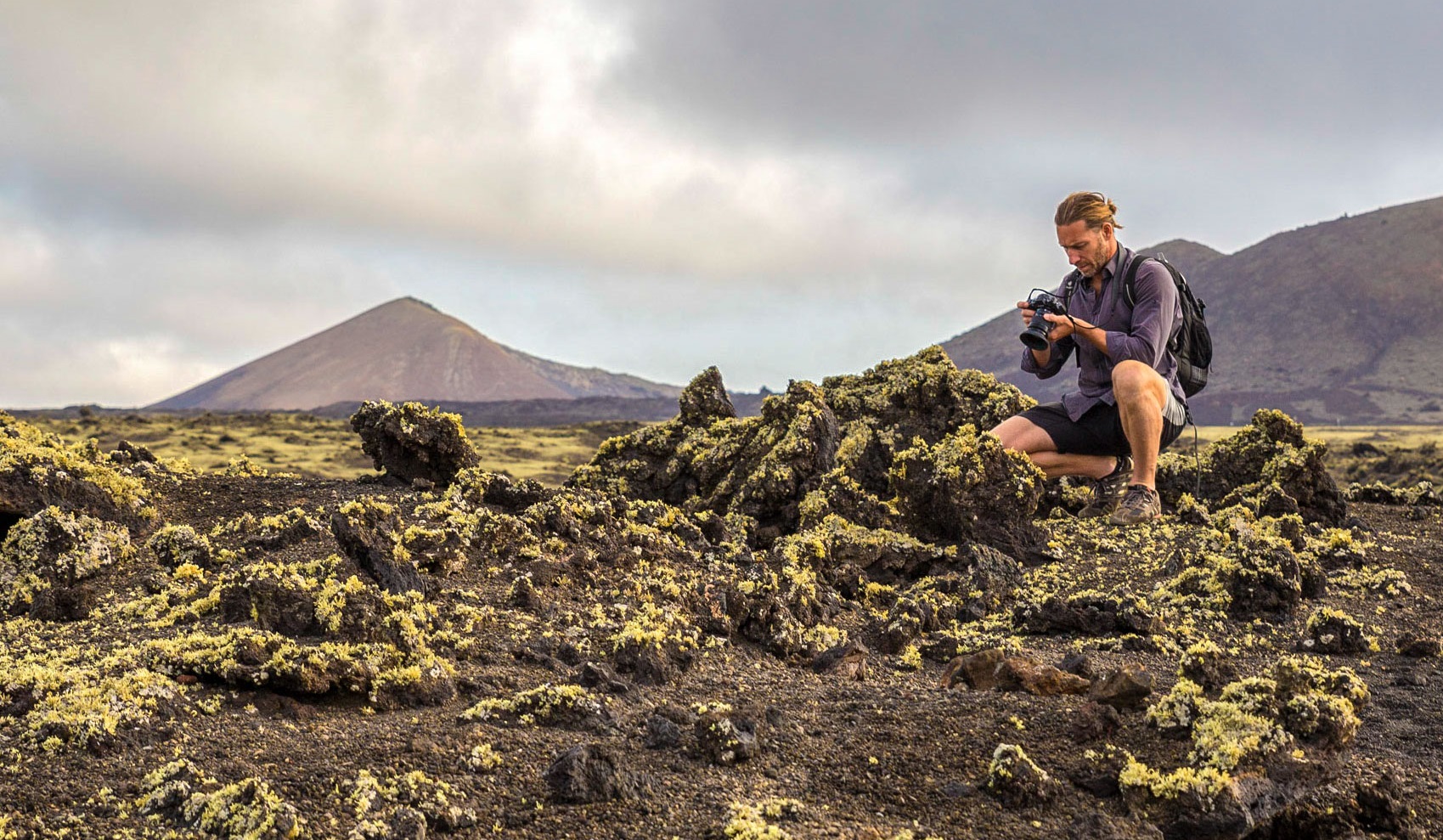 John Szabo a Lanzarote nelle Isole Canarie