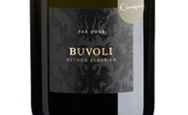 L’etichetta del Metodo Classico Pas Dosé “Cinque”