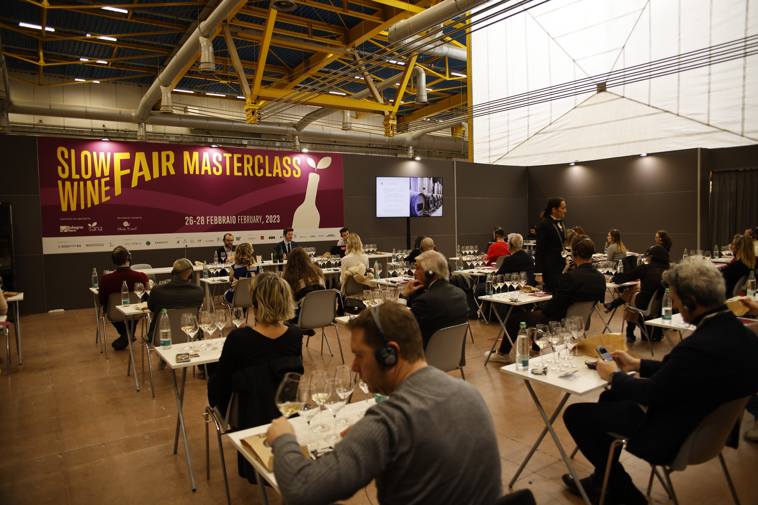 Masterclass durante l’ultima edizione di Slow Wine Fair a Bologna