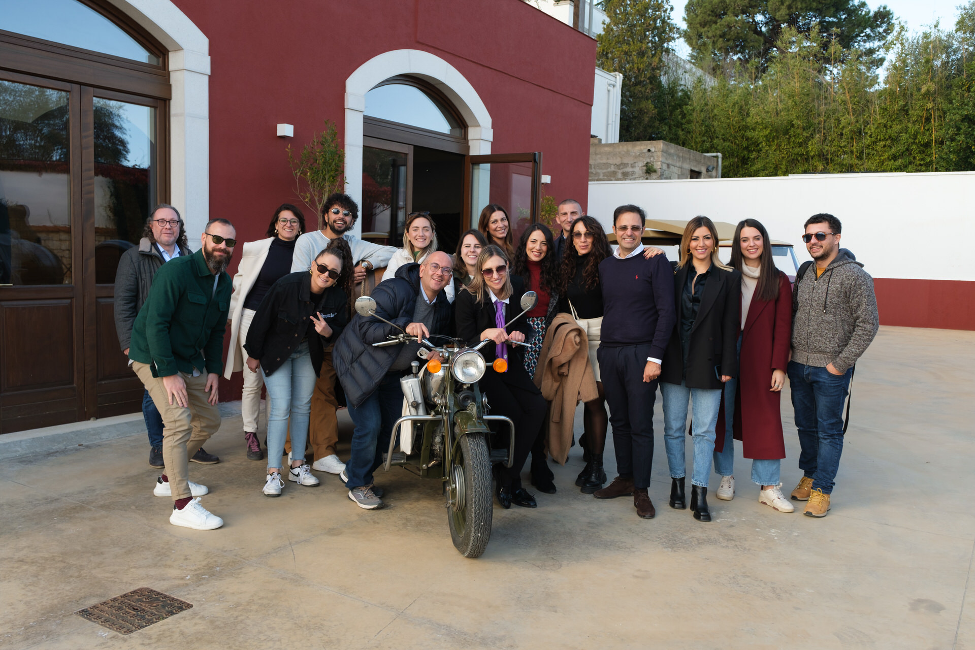 Il gruppo che ha partecipato al press tour in Puglia