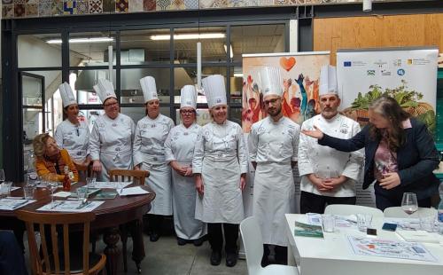 Foto di rito per la brigata