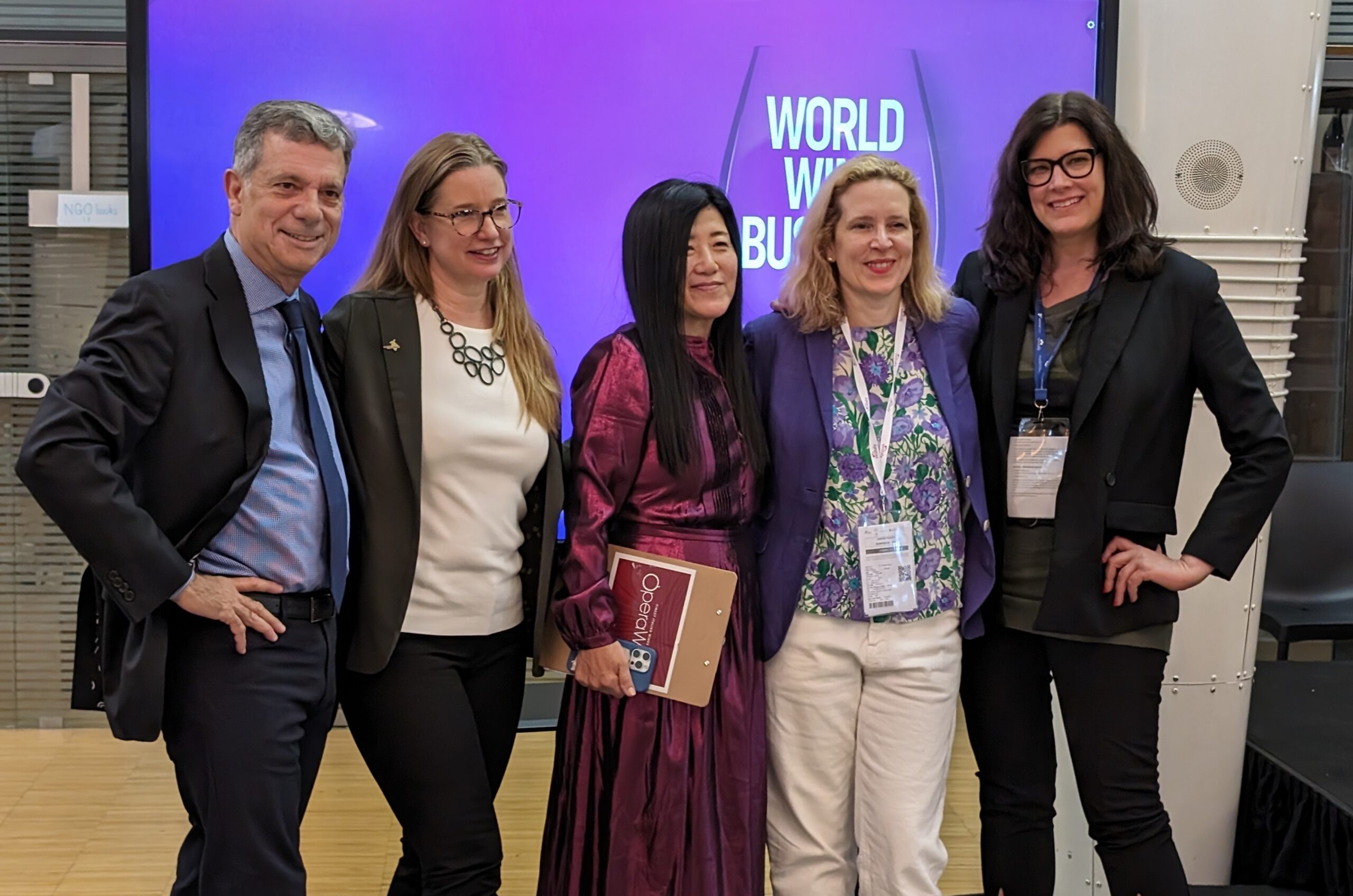 Gino Colangelo, Amy Gross, Stevie Kim, Felicity Carter, Susan Kostrzewa