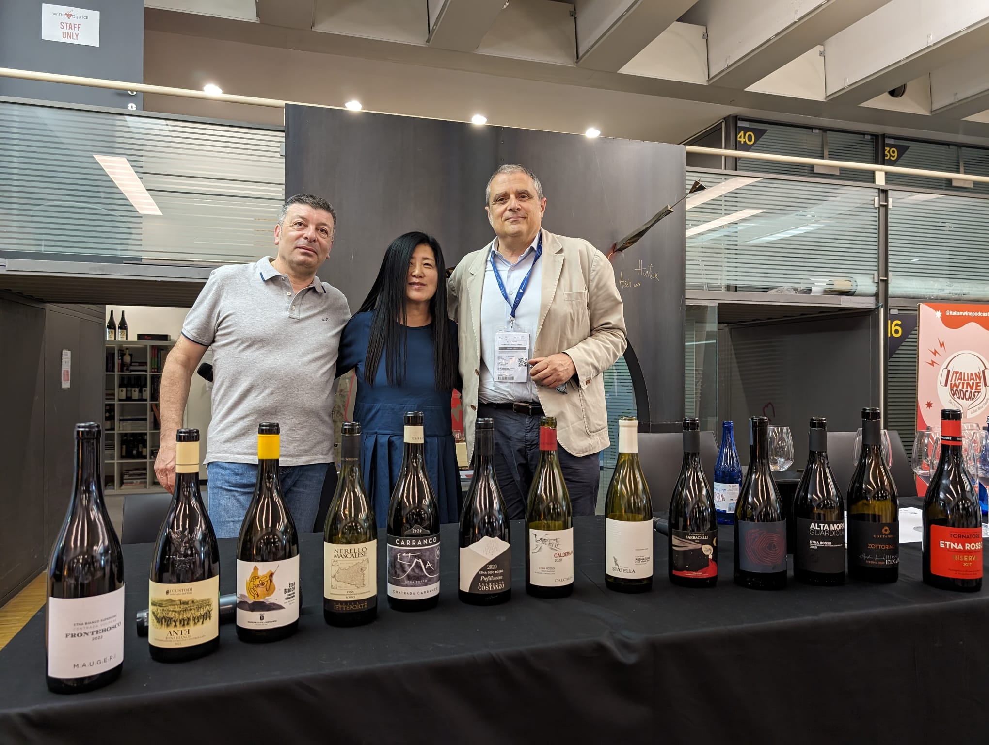 Federico Latteri, Stevie Kim e Fabrizio Carrera