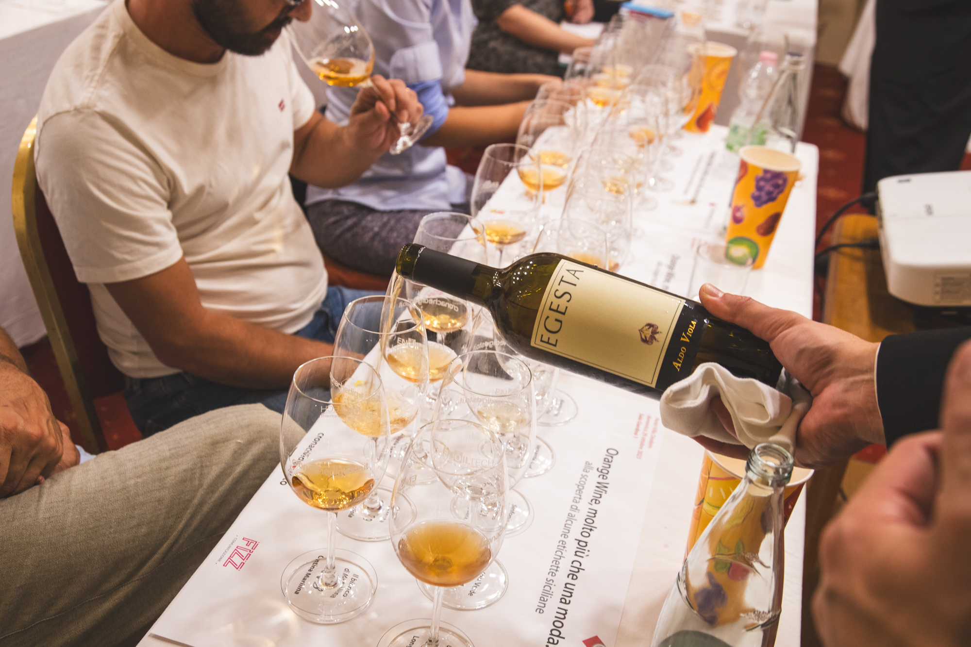 Gli Orange wine protagonisti a Taormina Gourmet – ph Vincenzo Ganci, Migi Press