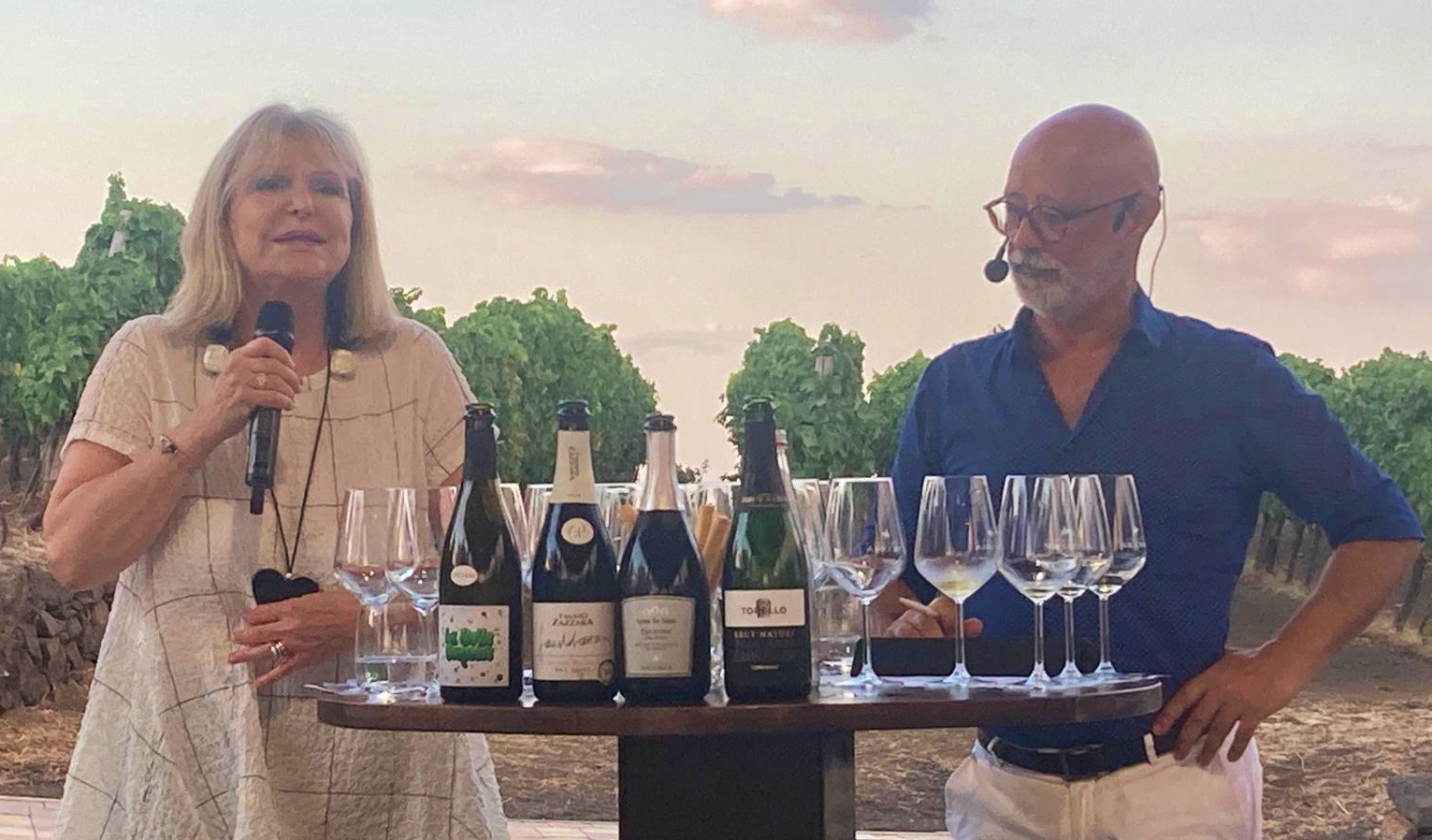 Daniela Scrobogna e Luciano Mallozzi