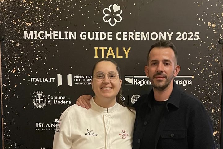 Dalila Grillo ed Ettore Grillo, chef e proprietario del ristorante Vineria Modì a Taormina