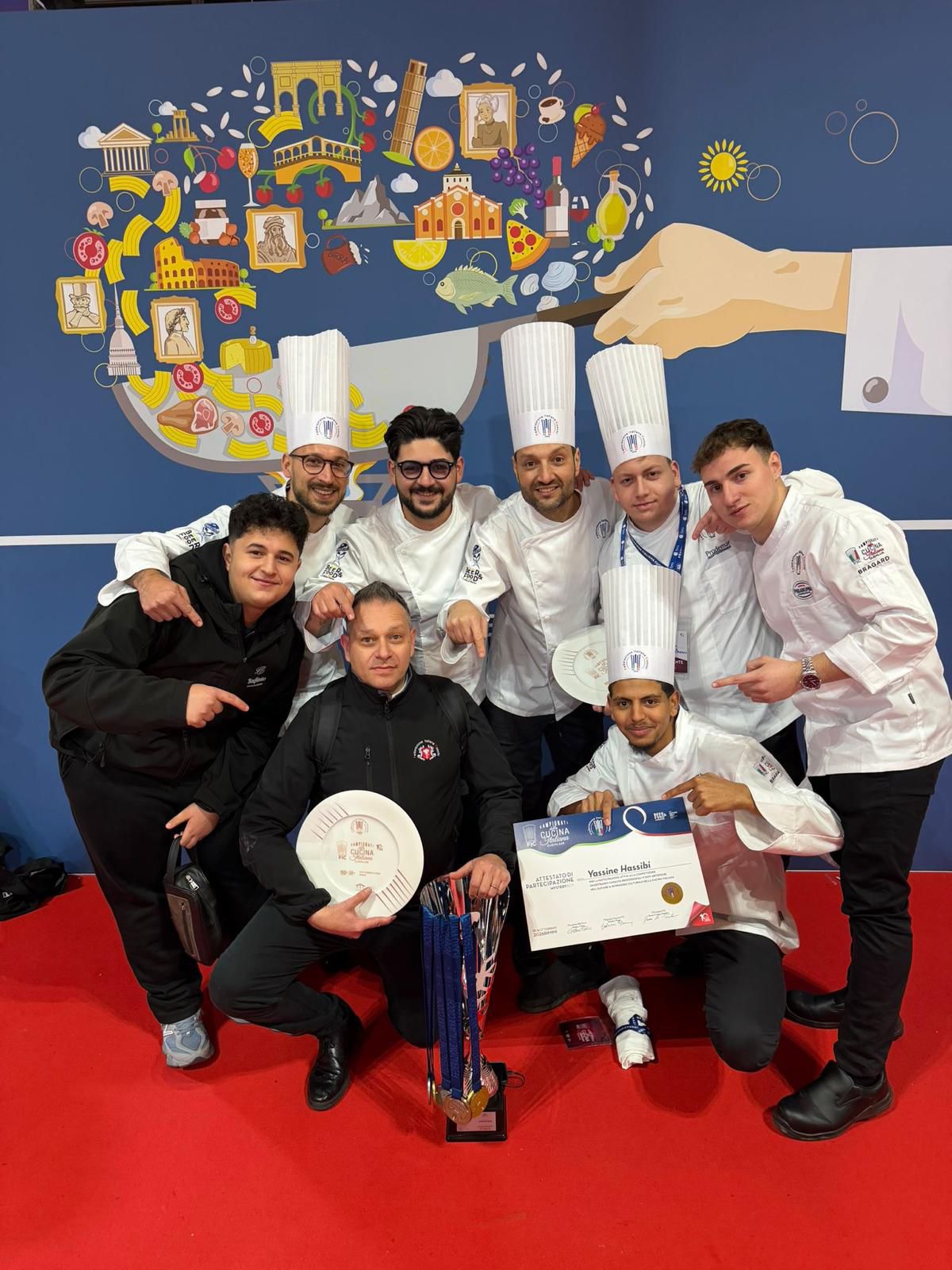 Premio della critica gastronomica e medaglia d’oro al Culinary team Palermo