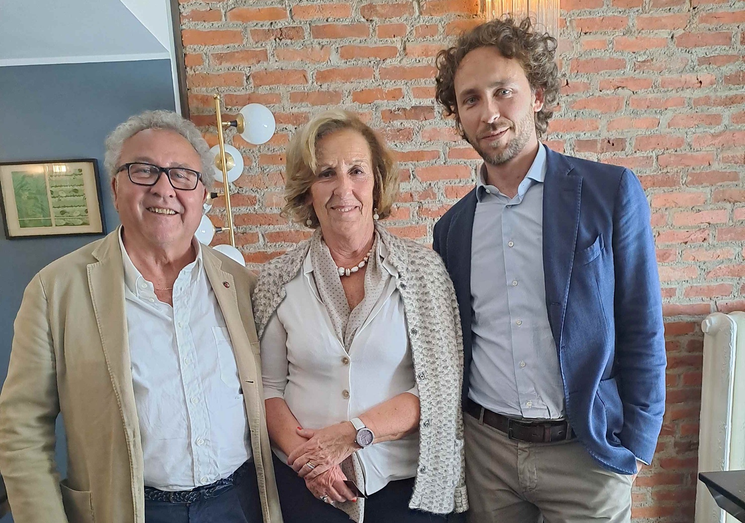 Ruggero, Orsetta e Giacomo Lenti