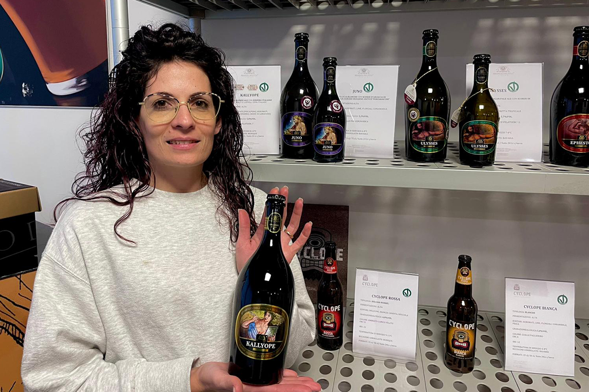 Sara Provenzano, mastro birraio del Birrificio dell’Etna