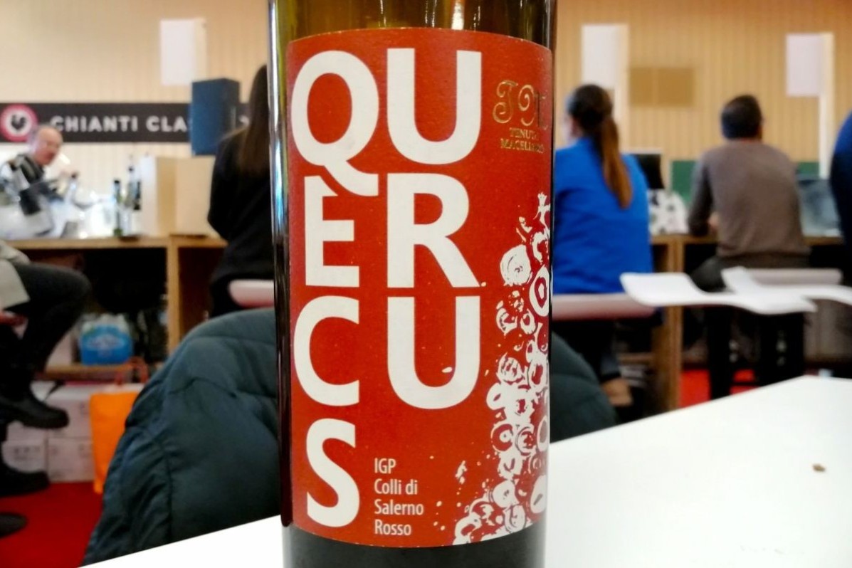 L’etichetta del Quercus 2020 – Tenuta Macellaro