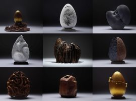 La collezione di 25 Uova di Pasqua firmata da Walter Musco